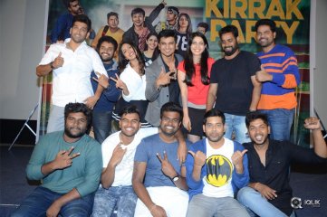 Kirrak Party Movie Teaser Launch Photos